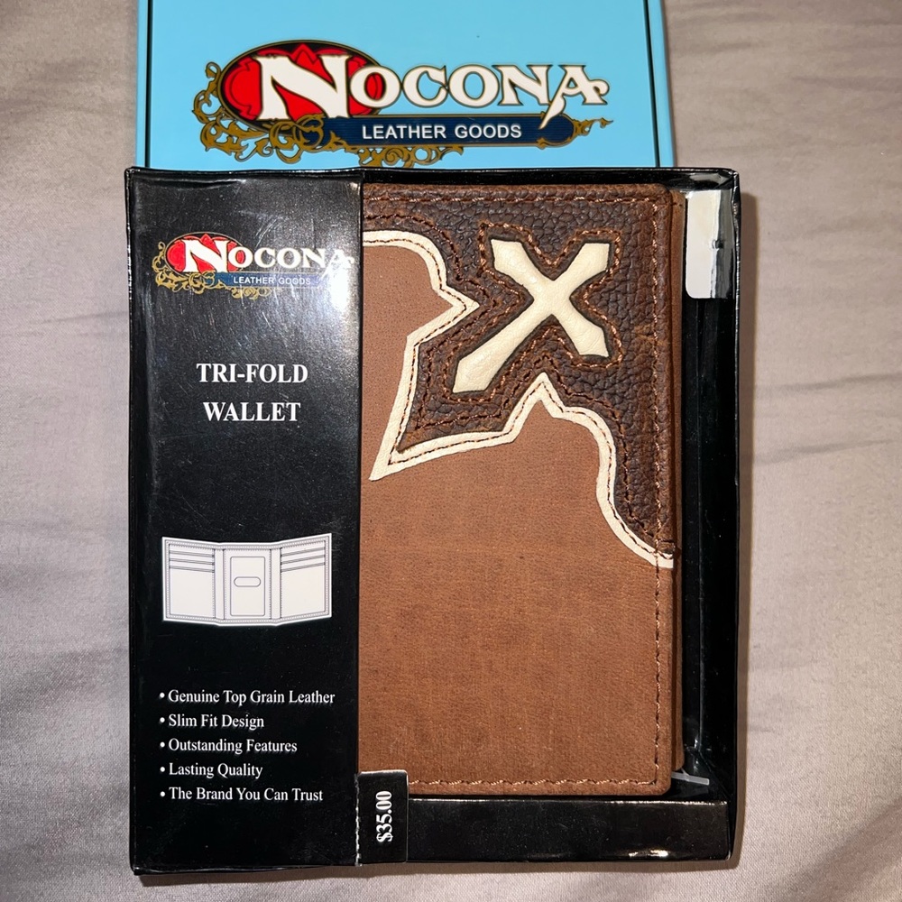 NEW Nocona Tri-Fold Wallet